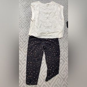 Varley top and pants size L